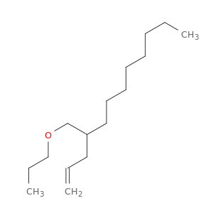 1-Dodecene, 4-(propoxymethyl)-