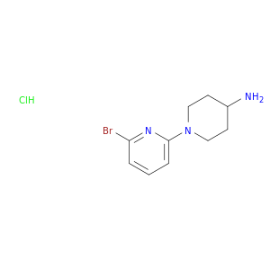 1-(6-Bromopyridin-2-yl)piperidin-4-amine hydrochloride