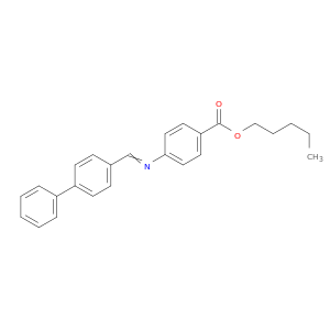 Benzoic acid, 4-[([1,1'-biphenyl]-4-ylmethylene)amino]-, pentyl ester