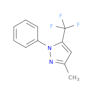 1H-Pyrazole, 3-methyl-1-phenyl-5-(trifluoromethyl)-