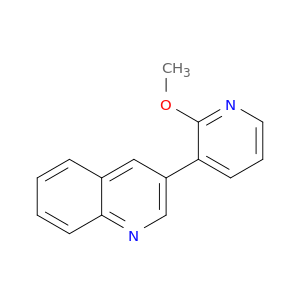 Quinoline, 3-(2-methoxy-3-pyridinyl)-