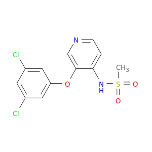 Methanesulfonamide, N-[3-(3,5-dichlorophenoxy)-4-pyridinyl]-