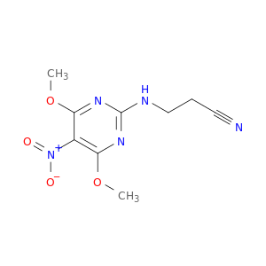 Propanenitrile, 3-[(4,6-dimethoxy-5-nitro-2-pyrimidinyl)amino]-