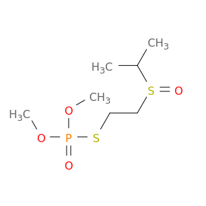 O,O-二甲基S-[2-[(1-甲基乙基)磺基]乙基]硫代磷酸酯