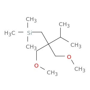 Silane, [2,2-bis(methoxymethyl)-3-methylbutyl]trimethyl-