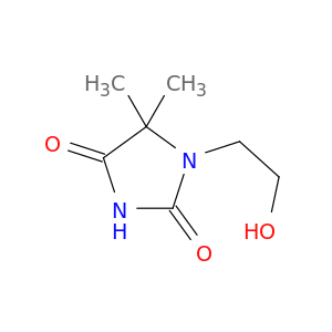 2,4-Imidazolidinedione, 1-(2-hydroxyethyl)-5,5-dimethyl-
