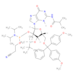 3'-TBDMS-ibu-rG 亚磷酰胺单体