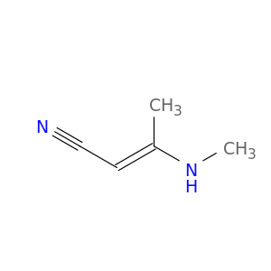 2-Butenenitrile, 3-(methylamino)-, (E)-