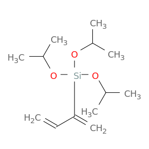 Silane, (1-methylene-2-propenyl)tris(1-methylethoxy)-