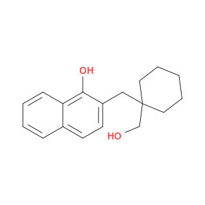 1-Naphthalenol, 2-[[1-(hydroxymethyl)cyclohexyl]methyl]-