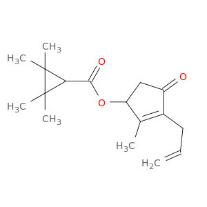 Cyclopropanecarboxylic acid, 2,2,3,3-tetramethyl-, 2-methyl-4-oxo-3-(2-propenyl)-2-cyclopenten-1-yl ester, (+-)-