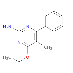 2-Pyrimidinamine,4-ethoxy-5-methyl-6-phenyl-