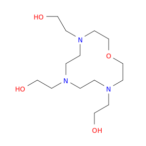 1-Oxa-4,7,10-triazacyclododecane-4,7,10-triethanol