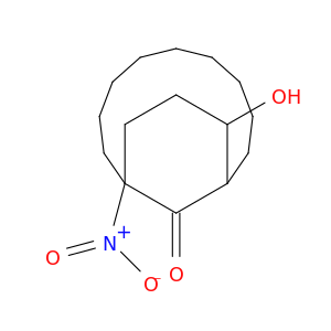 Bicyclo[9.3.1]pentadecan-15-one, 12-hydroxy-1-nitro-