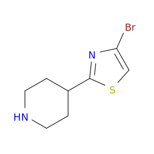 4-溴-2-(哌啶-4-基)噻唑