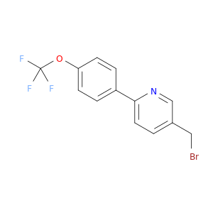5-(Bromomethyl)-2-[4-(Trifluoromethoxy)Phenyl]Pyridine