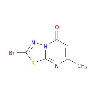 5H-1,3,4-Thiadiazolo[3,2-a]pyrimidin-5-one, 2-bromo-7-methyl-
