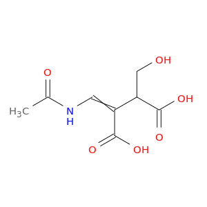 Butanedioic acid, [(acetylamino)methylene](hydroxymethyl)-