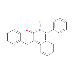 3(2H)-Isoquinolinone, 1-phenyl-4-(phenylmethyl)-