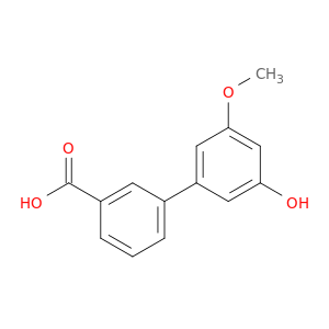 3'-羟基-5'-甲氧基[1,1'-BIPENYL]-3-羧酸