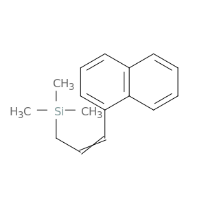 Silane, trimethyl[3-(1-naphthalenyl)-2-propenyl]-