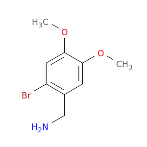 Benzenemethanamine,2-bromo-4,5-dimethoxy-
