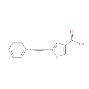 5-(2-Phenylethynyl)furan-3-carboxylic Acid