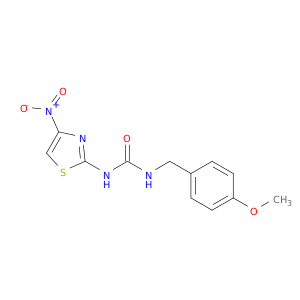 Urea, N-[(4-methoxyphenyl)methyl]-N'-(4-nitro-2-thiazolyl)-