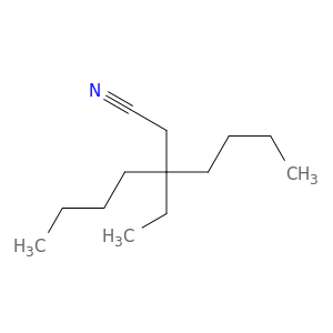 3-butyl-3-ethylheptanenitrile