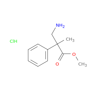 methyl 3-amino-2-methyl-2-phenylpropanoate hydrochloride