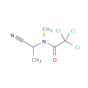 Acetamide, 2,2,2-trichloro-N-(1-cyanoethyl)-N-methyl-