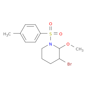 Piperidine, 3-bromo-2-methoxy-1-[(4-methylphenyl)sulfonyl]-