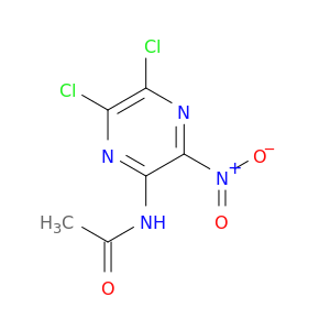 N-(5,6-二氯-3-硝基-2-吡嗪基)乙酰胺