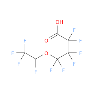 Butanoic acid, 2,2,3,3,4,4-hexafluoro-4-(1,2,2,2-tetrafluoroethoxy)-
