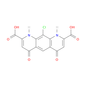 10-chloro-4,6-dioxo-1,4,6,9-tetrahydropyrido[3,2-g]quinoline-2,8-dicarboxylic acid