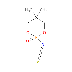 1,3,2-Dioxaphosphorinane, 2-isothiocyanato-5,5-dimethyl-, 2-oxide