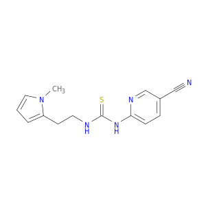 Thiourea, N-(5-cyano-2-pyridinyl)-N-[2-(1-methyl-1H-pyrrol-2-yl)ethyl]-
