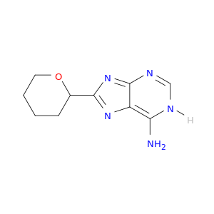 1H-Purin-6-amine, 8-(tetrahydro-2H-pyran-2-yl)-