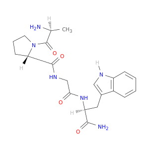 L-Tryptophanamide,L-alanyl-L-prolylglycyl-
