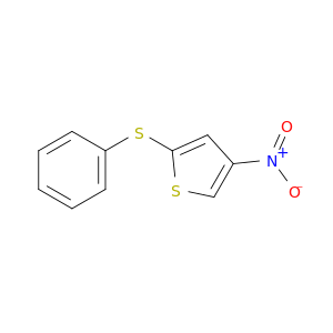 Thiophene, 4-nitro-2-(phenylthio)-