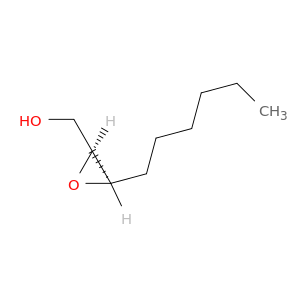 Oxiranemethanol, 3-hexyl-, cis-