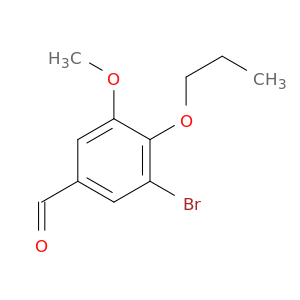 3-Bromo-5-甲氧基-4-丙氧基苯甲醛