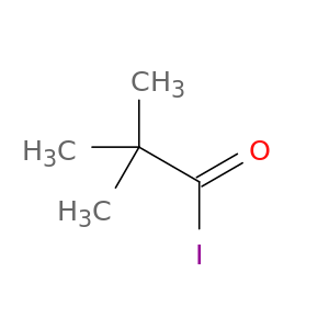 Propanoyl iodide, 2,2-dimethyl-
