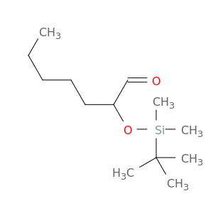 Heptanal, 2-[[(1,1-dimethylethyl)dimethylsilyl]oxy]-