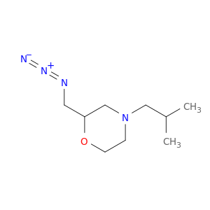 2-(azidomethyl)-4-(2-methylpropyl)morpholine