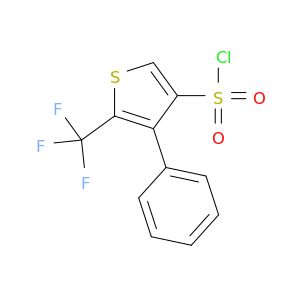 4-苯基-5-(三氟甲基)噻吩-3-磺酰氯