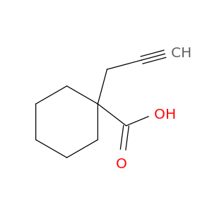 1-(Prop-2-yn-1-yl)cyclohexanecarboxylic acid