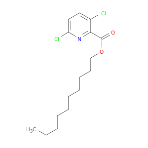 2-Pyridinecarboxylicacid, 3,6-dichloro-, decyl ester