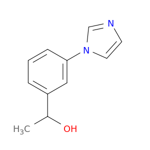 1-[3-(1H-Imidazol-1-yl)phenyl]ethan-1-ol