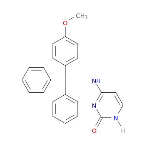 2(1H)-Pyrimidinone, 4-[[(4-methoxyphenyl)diphenylmethyl]amino]-